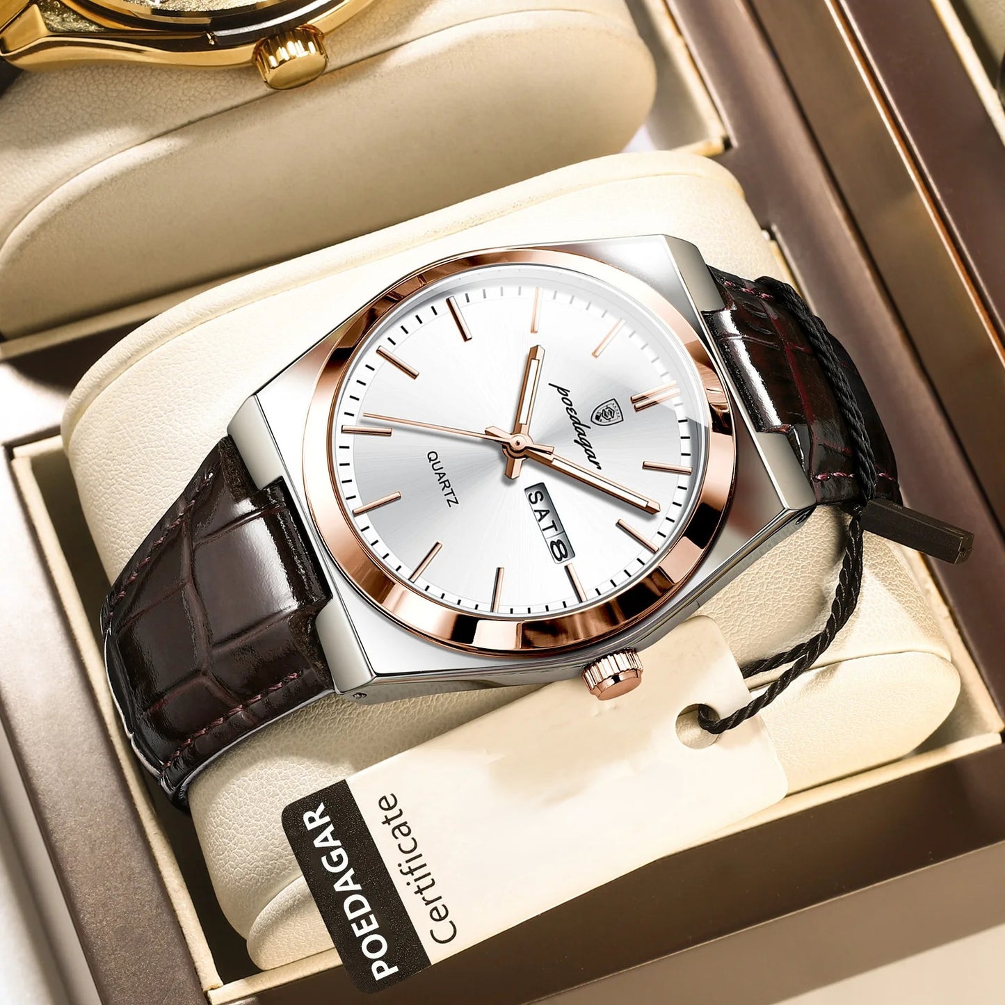 Men's Luxury Classic Quartz Waterproof Watch