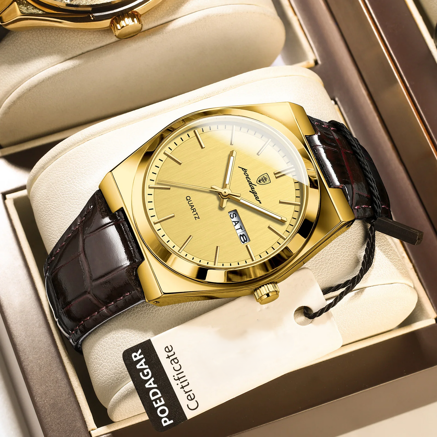 Men's Luxury Classic Quartz Waterproof Watch