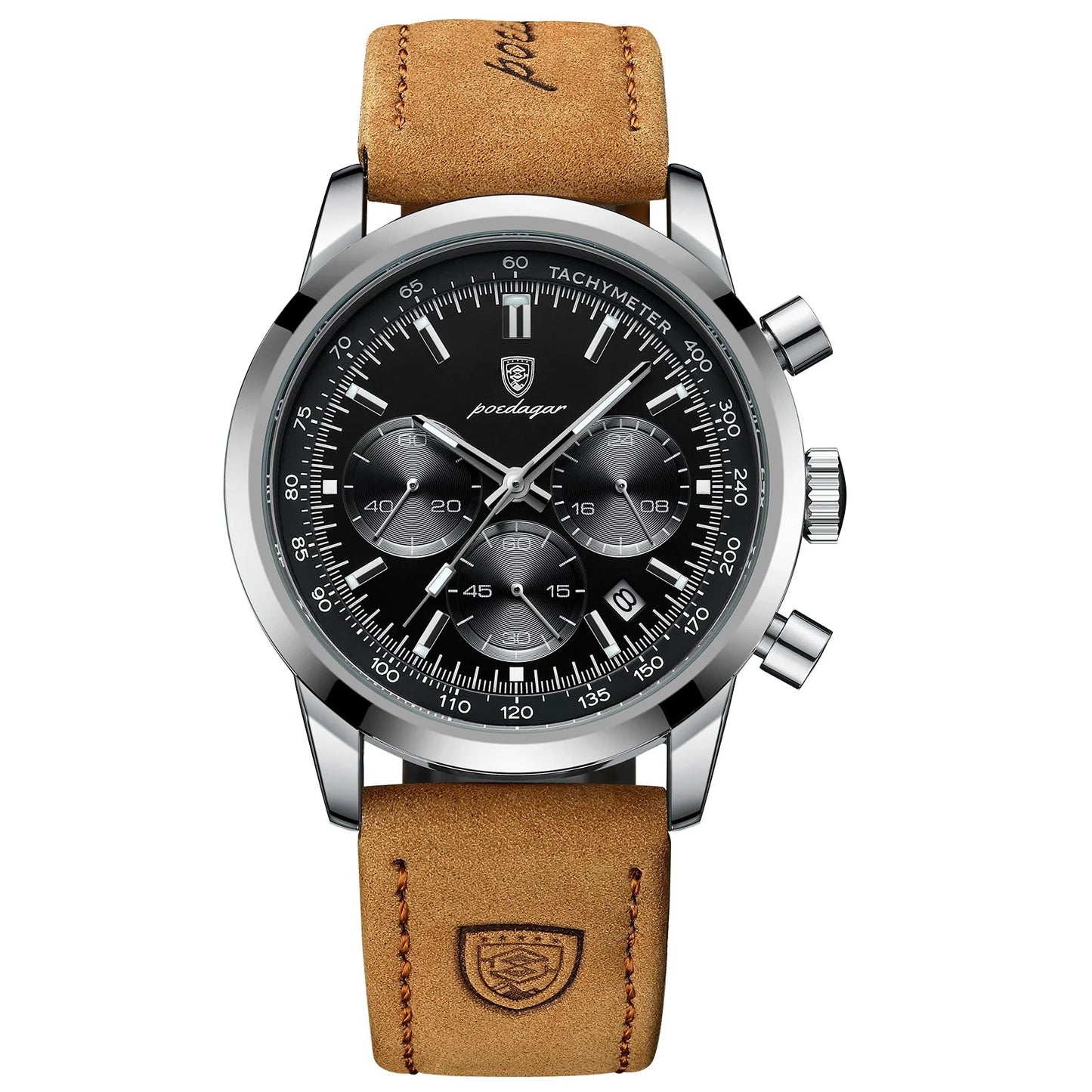 Luxury Man Watch High Quality Waterproof Leather Men Quartz Watches