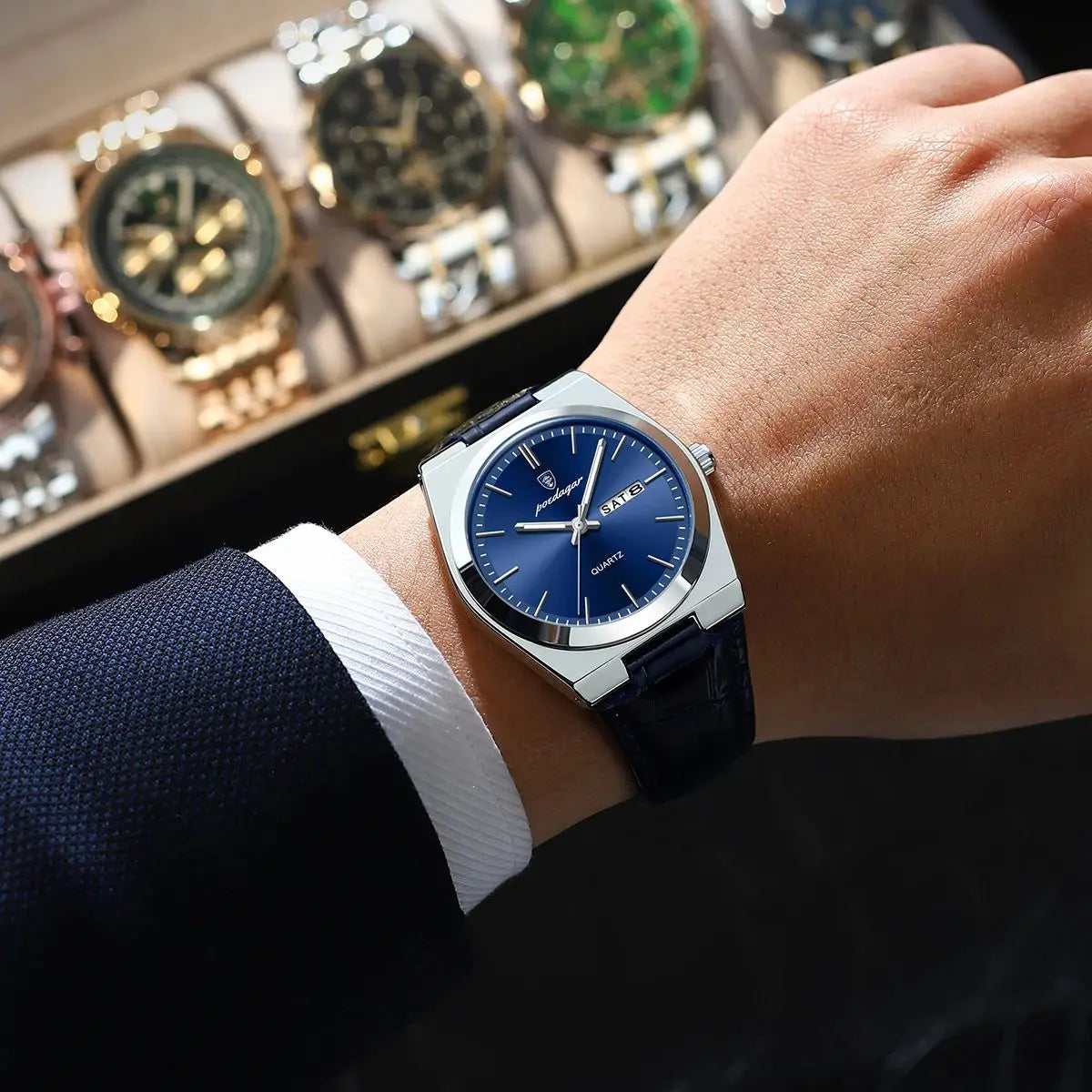 Men's Luxury Classic Quartz Waterproof Watch