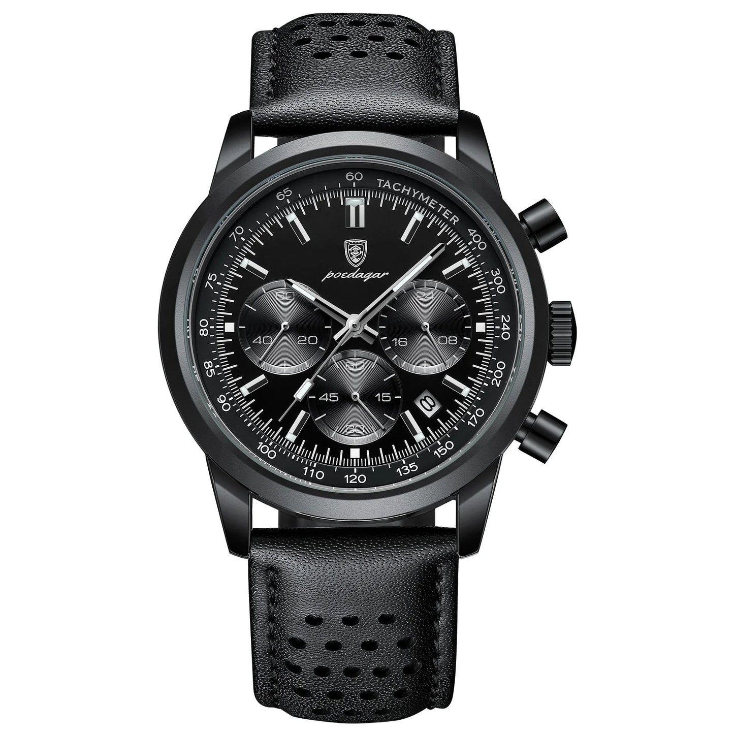 Luxury Man Watch High Quality Waterproof Leather Men Quartz Watches