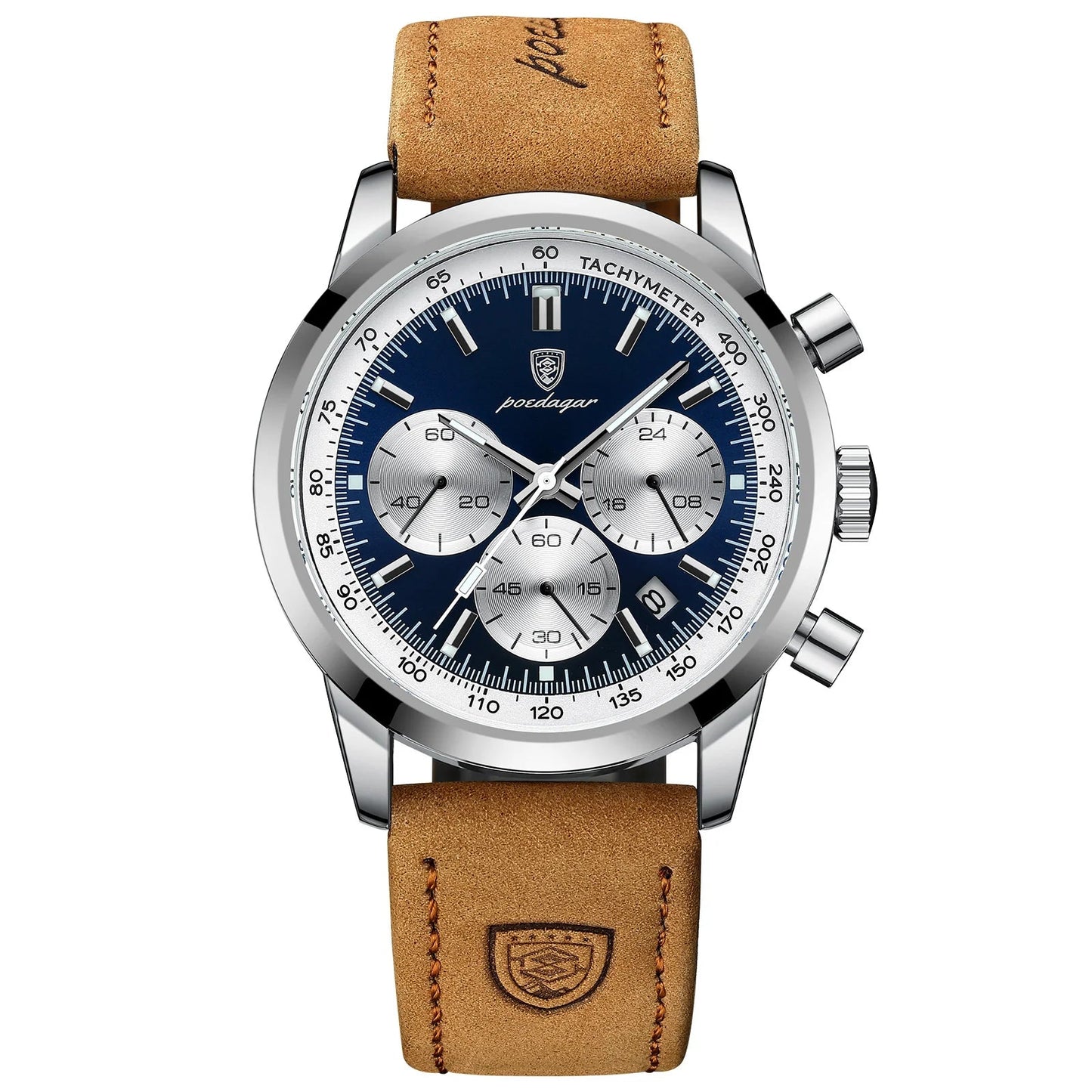 Luxury Man Watch High Quality Waterproof Leather Men Quartz Watches